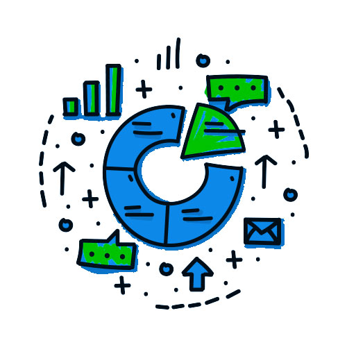 Niebieskie koło - Xobo